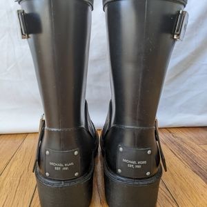 Michael Michael Kors Moto Rain Boots - Devonport